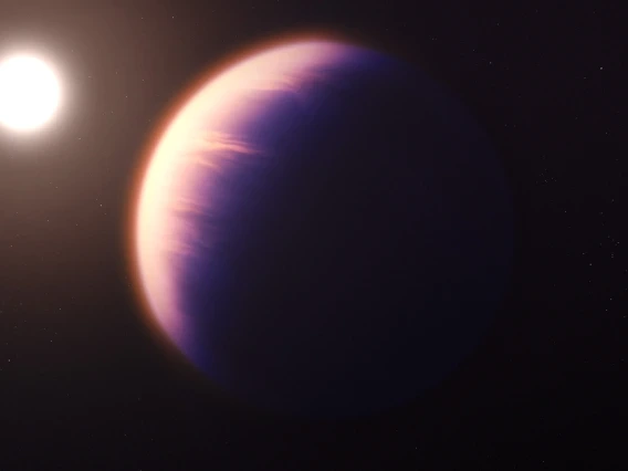 Artist's illustration of what exoplanet WASP-39 b might look like