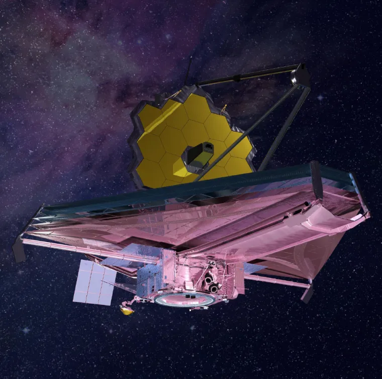 Artist concept of the James Webb Space Telescope